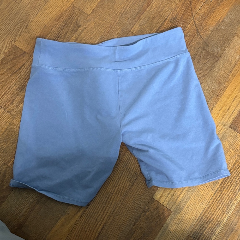 Forever 21 Light Blue Bike Shorts
